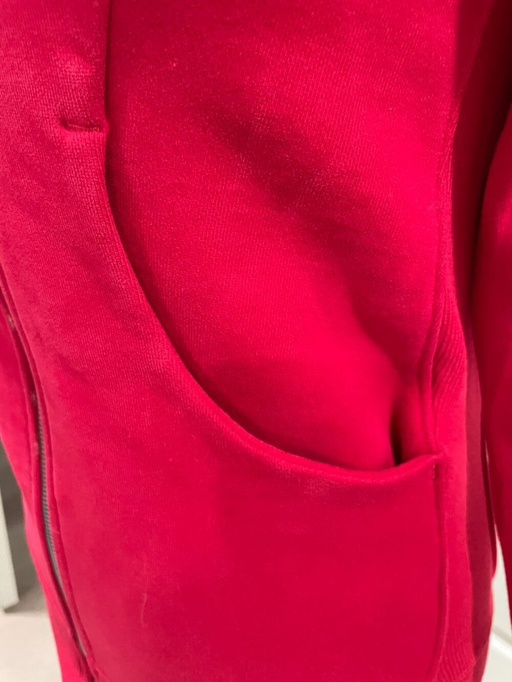 Lululemon Scuba Hoodie 20Y Collection Classic Cotton Fleece Dark Red 4 W4BBSS - Picture 7 of 12